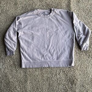 lululemon athletica Gray Sweatshirt